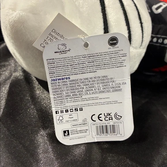 Hello kitty plush (emo) - Picture 4 of 4